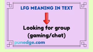 LFG Meaning in Text