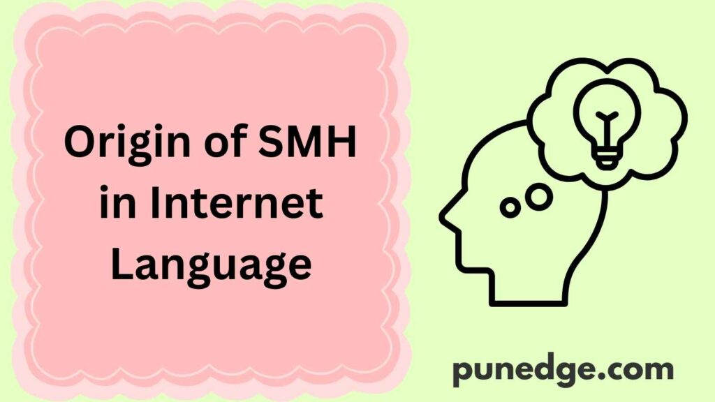 Origin of SMH in Internet Language