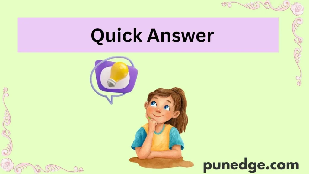 Quick Answer