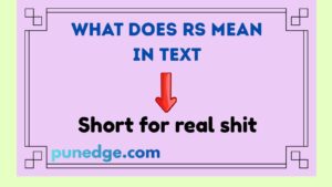 What Does RS Mean in Text