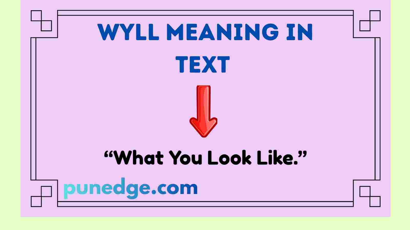 Wyll Meaning in Text