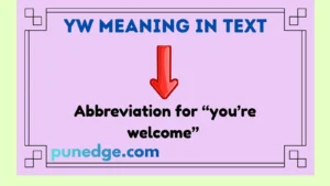 YW Meaning in Text