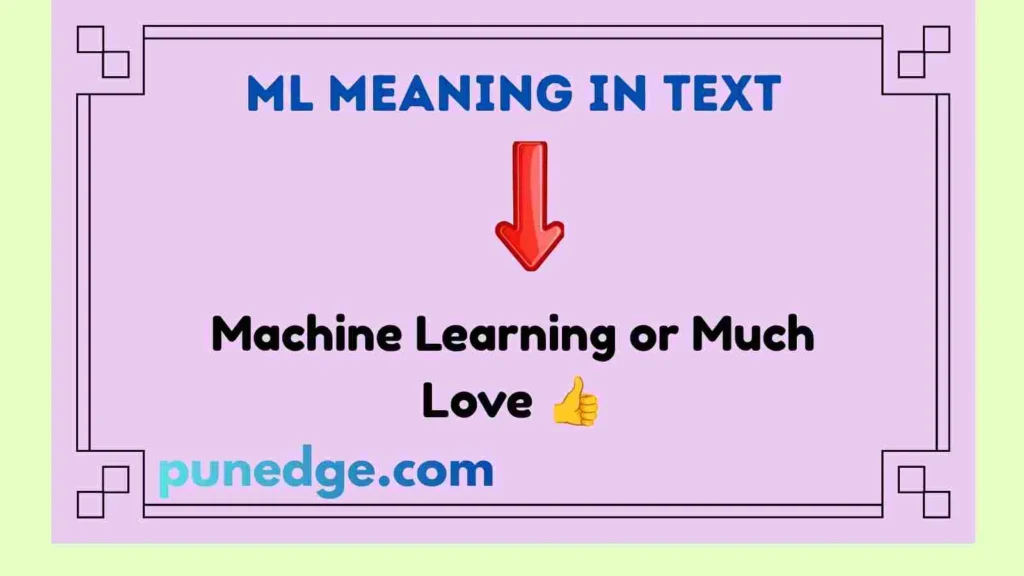 ML Meaning in Text